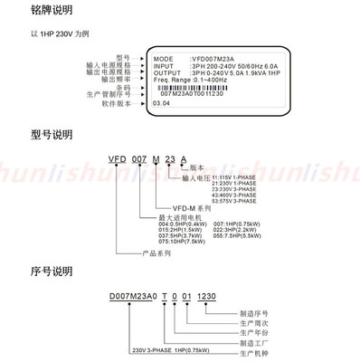 台达VFD-M 2.2KW 230V变频器 专业销售与技术支持服务